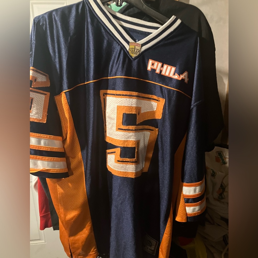 Y2k Philadelphia Eagles mcnabb Syracuse football jersey retro shirt size xL rare